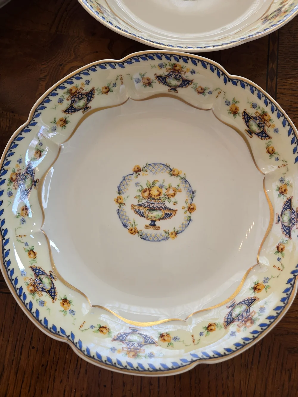 Set of 4 Haviland Limoges Charm Coupe Soup Bowls 7.75
